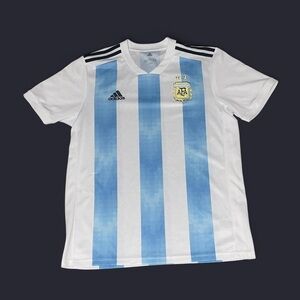 ARGENTINA 2018 2019 HOME FOOTBALL SHIRT ADIDAS NATIONAL TEAM JERSEY